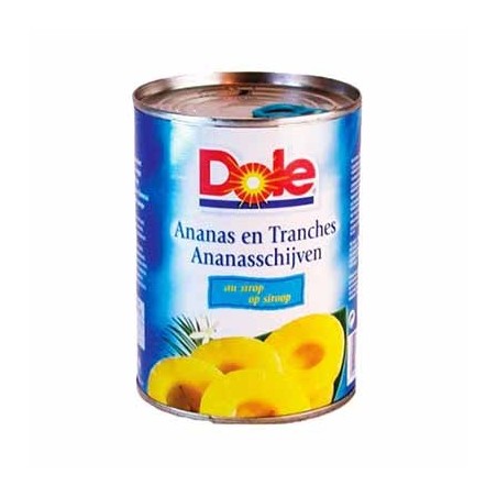 Ananas 10 tranches 6 x 575gr