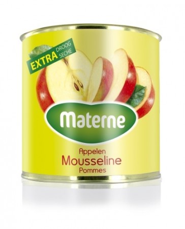 APPLESAUCE WITHOUT PIECES MATERNE 6 X 2,7KG  BOX