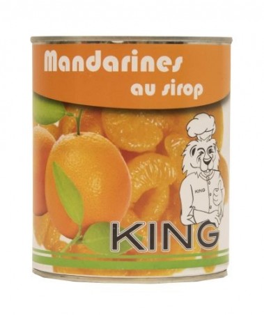 Mandarine au sirop 12 x 1kg
