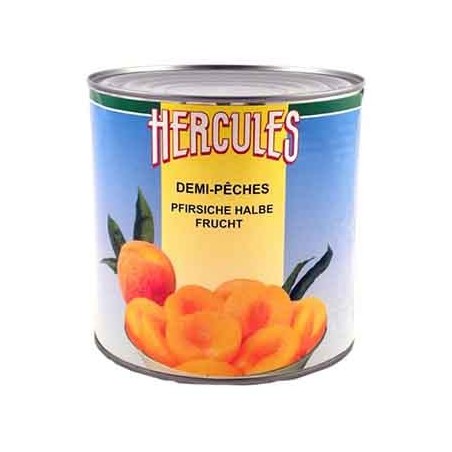 HALVE PERZIK HERCULE 6 X 3KG  BLIKJE 