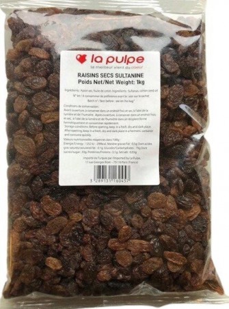 TURKISH DRIED GRAPES TYPE 9 IN 1KG  KG