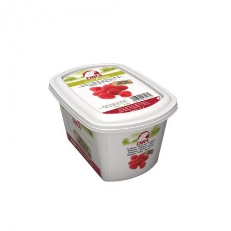 DIRAFROST PUREE RASPBERRY PUREEE WITHOUT SEED 4 X 1KG KG