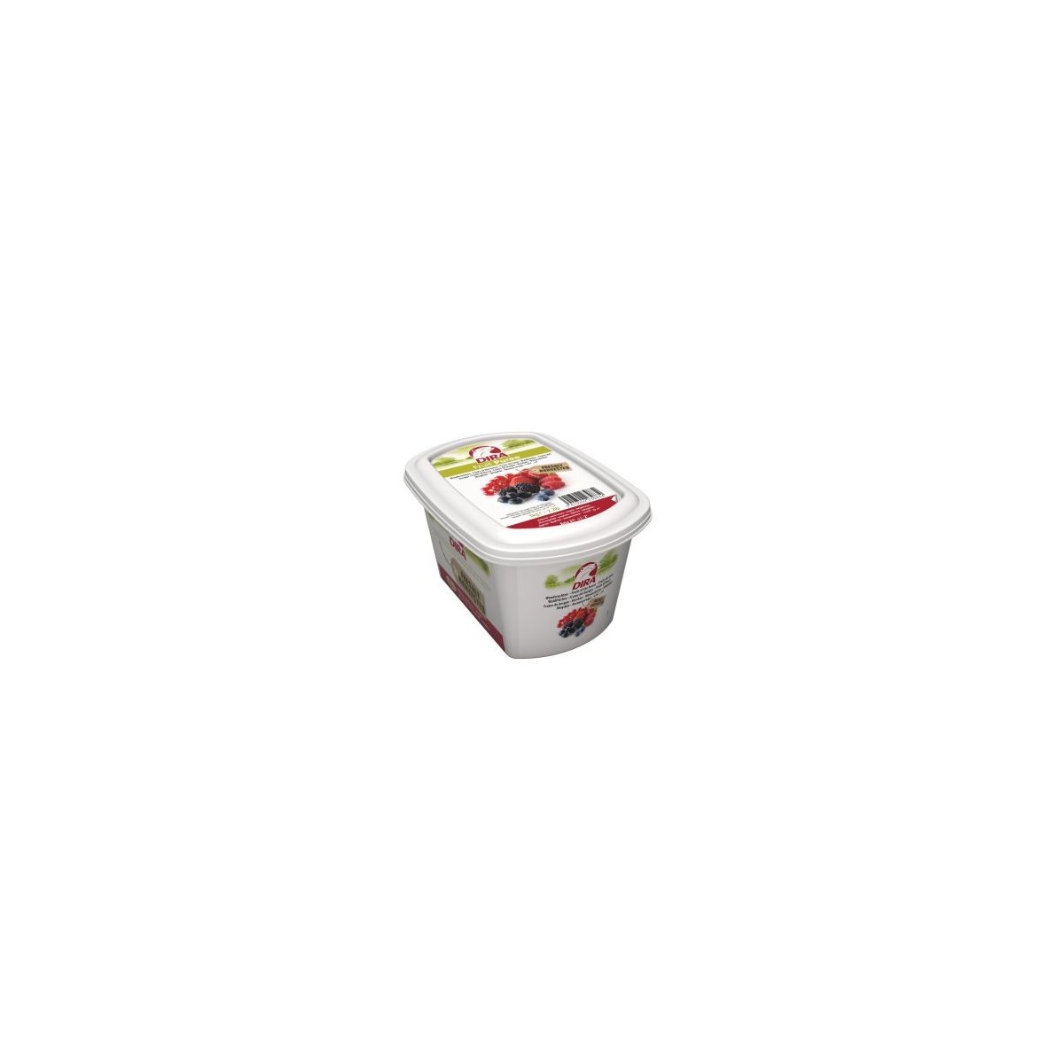 DIRAFROST PUREE FOREST FRUITS WITHOUT SEEDS 4 X 1KG KG