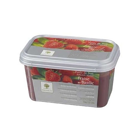 Purée fraise et basilic 5 x 1kg
