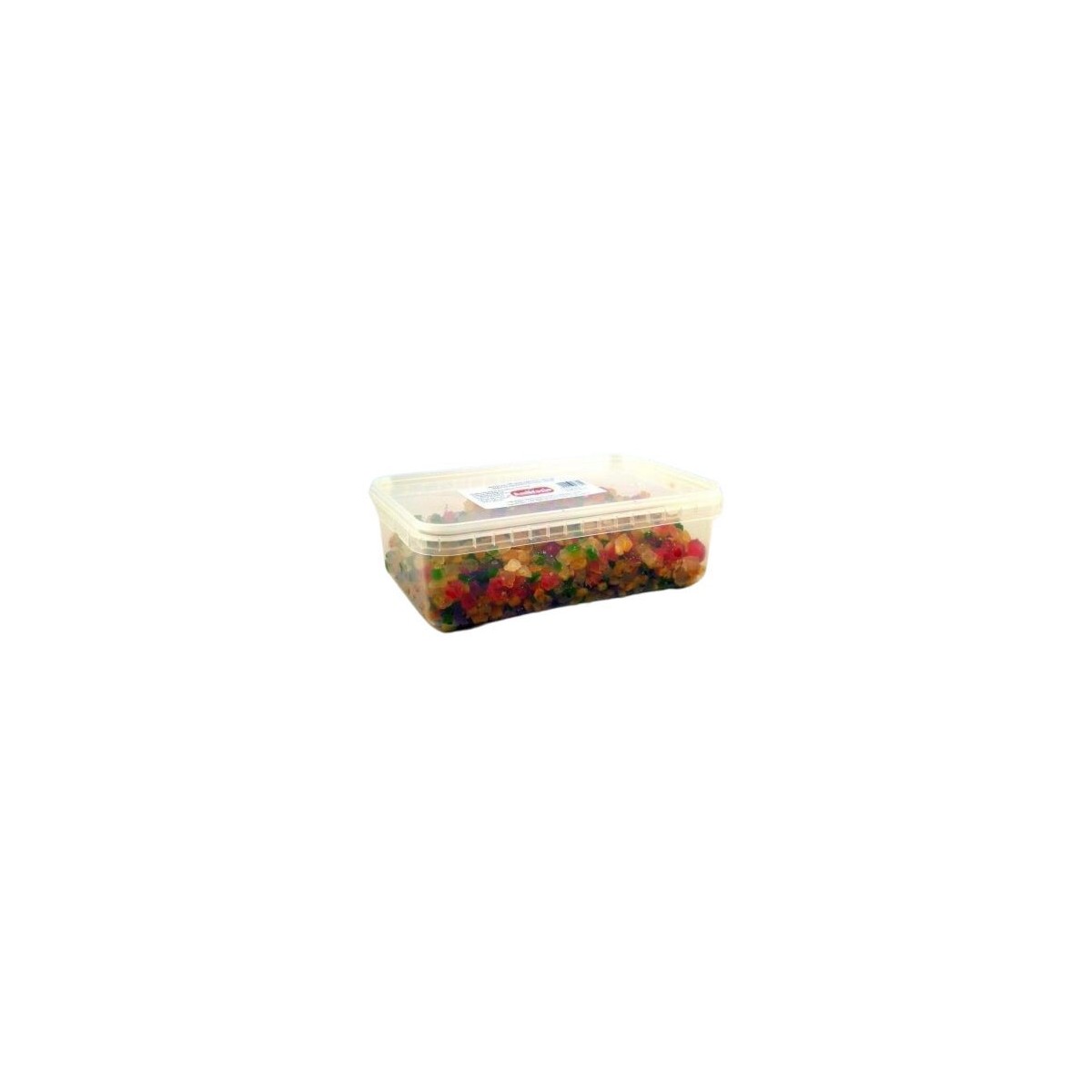 CANDIED FRUITS CHOPPED +-15% CHERRIES 900GR  BOX