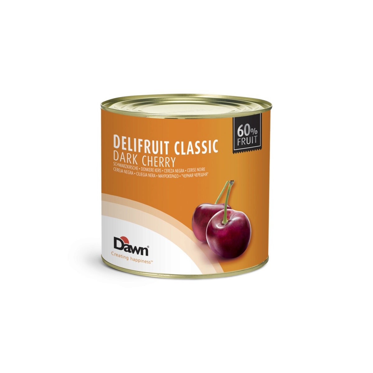 DAWN DELIFRUIT CLASSIC BLACK CHERRIES 3 X 2,7KG  BOX