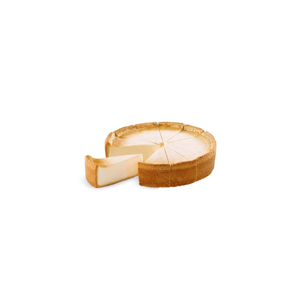 B & B 60067 TARTE AU FROMAGE CHEESECAKE PRECOUPE 12 PARTS CUIT 2.4KG