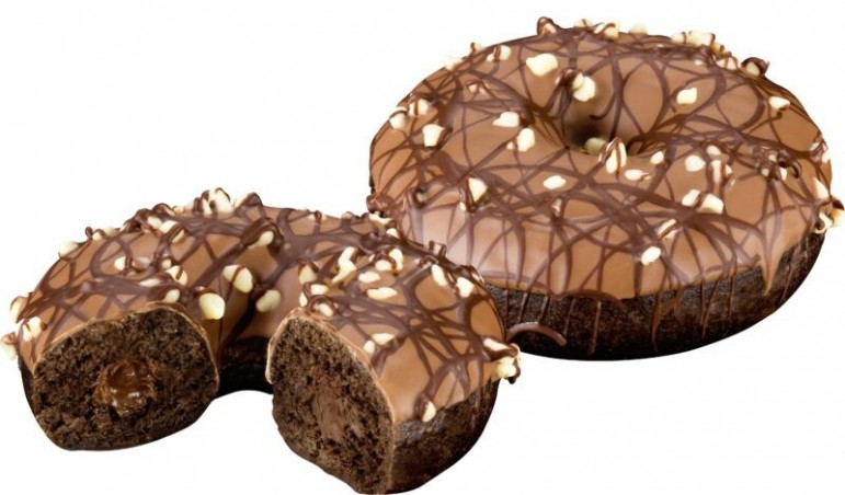 B & B 02354 CHOCOLATE CAKE DONUTS 48 X 80GR