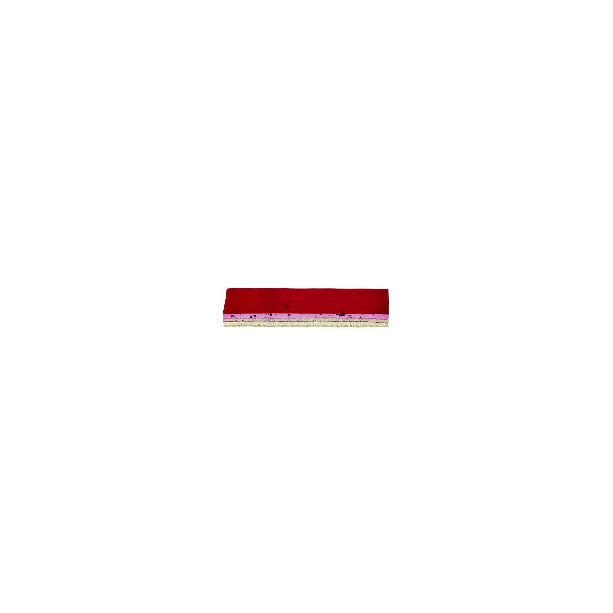 VAMIX B168 BANDE DE BAVAROIS SYMPHONIE FRUIT ROUGE CUIT 36X8CM - 1X800GR