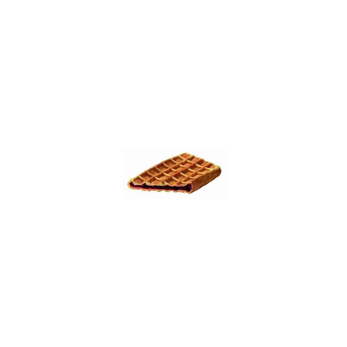 VAMIX A20 WAFFLE FILLED WITH CHERRIES 14X8CM BAKED 24X160GR  BOX