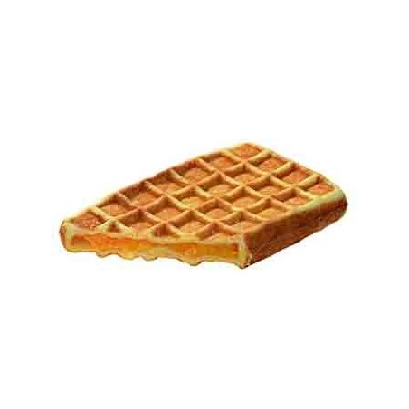 VAMIX A22 WAFFLE FILLED WITH APRICOTS 14X8CM BAKED 24X160GR  BOX
