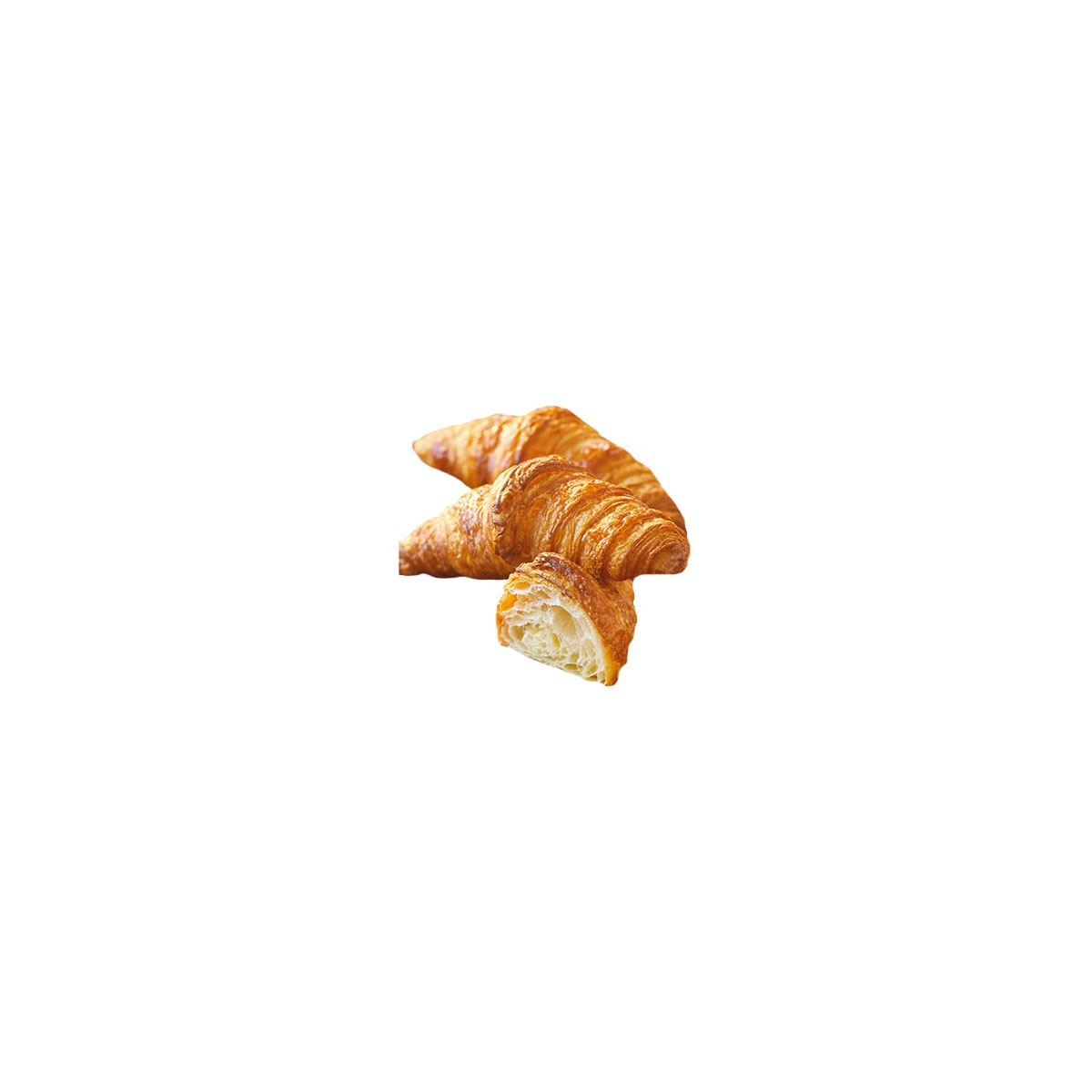 + DELIFRANCE 18629/S0152 CROISSANT DROIT BEURRE  28% CRU 180X 60GR