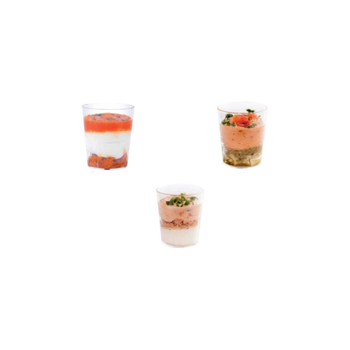 + FOOD N JOY VERRINE MINI APERITIFS 12-PACK ASSORTIMENT 3 GOÛTS