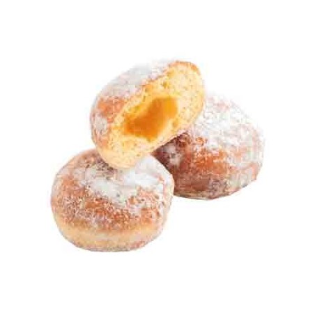 RMM 27058 MINI ROUND BEIGNET WITH APRICOT FILLING BAKED 70X21GR  BOX