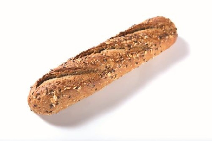 DELIFRANCE S2311 PANIMIX HALF BAGUETTE 28CM MULTICEREAL READY TO BAKE 45X160GR  BOX 