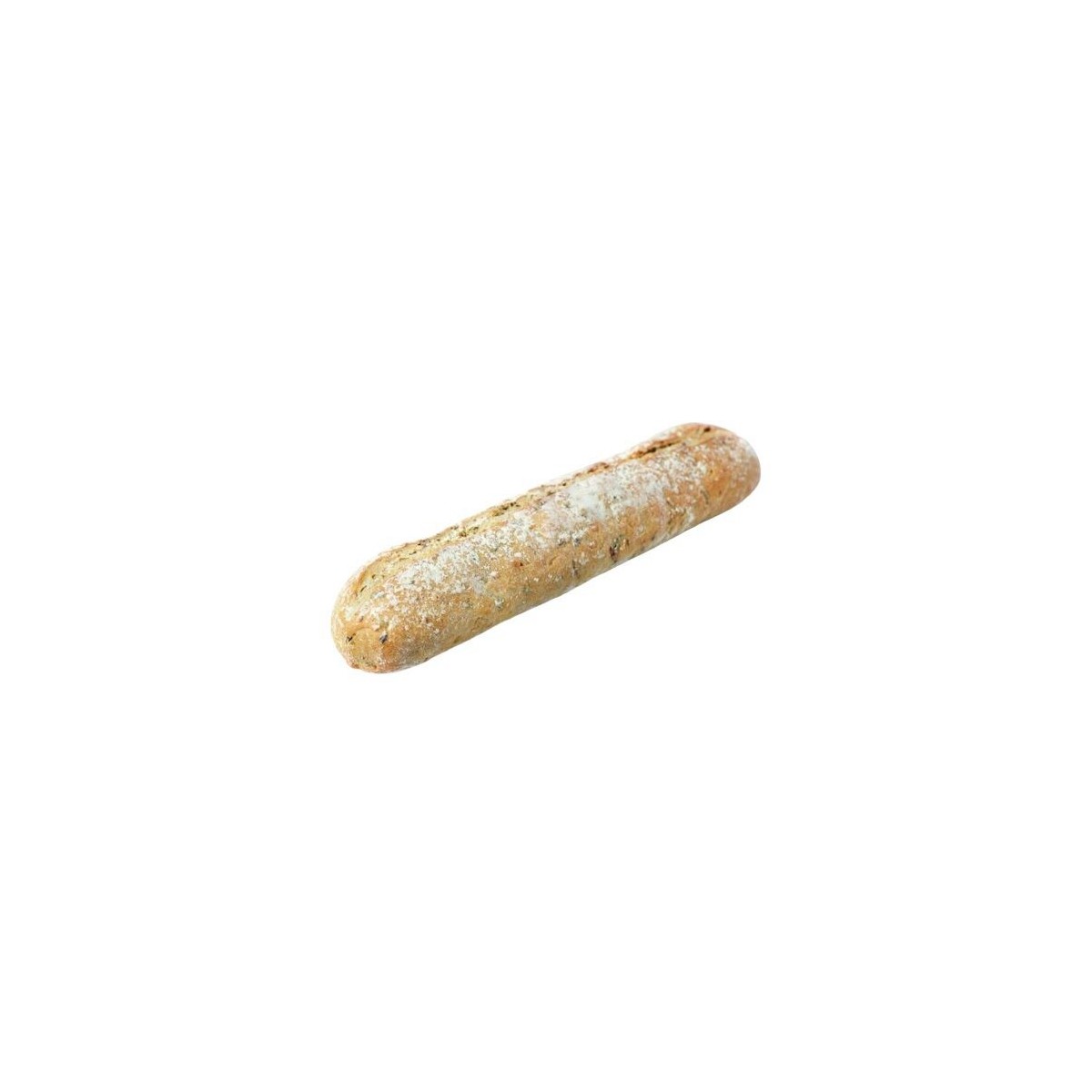 RUPTURE ? DELIFRANCE S6415 DEMI BAGUETTE GRISE  28CM CŒUR DE GRAINES PAC 30 X 170GR