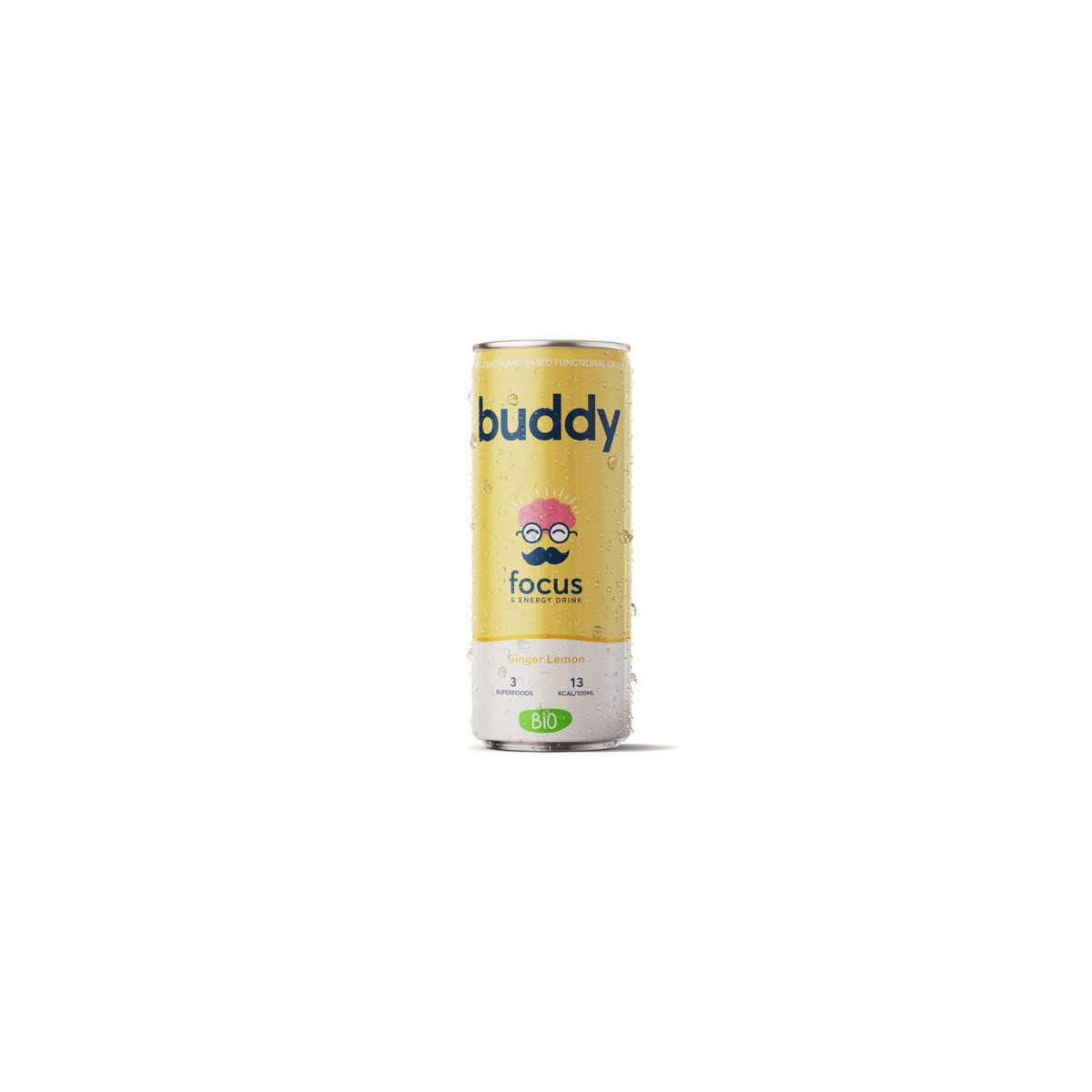 BOISSON BUDDY CITRON GINGEMBRE CANNETTE 12 X 250ML