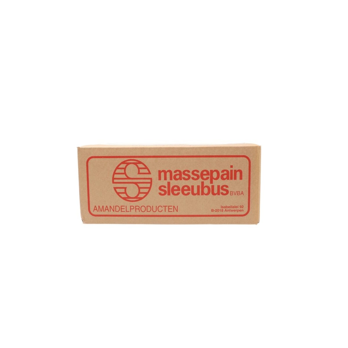 MASSEPAIN PATE AMANDES 50% - 1/2 1/2 SLEEUBUS 5KG