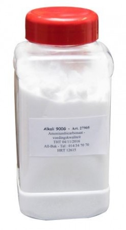 ALKALI-AMMONIUMBICARBONAAT 0,9 KG  POT