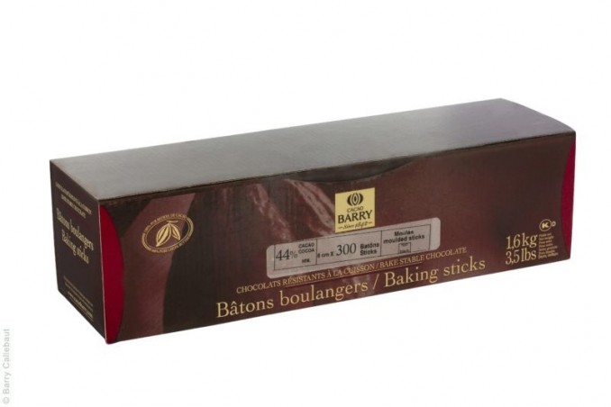 BARRY CHD-BB-308BY-357 CHOCOLATE STICK DARK BOX OF 15 BOXES X 300PIECES  BOX