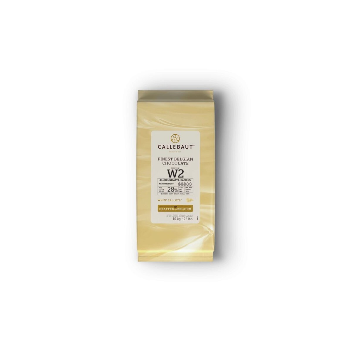 Chocolat blanc en callets de 10kg (W2NV-01B)
