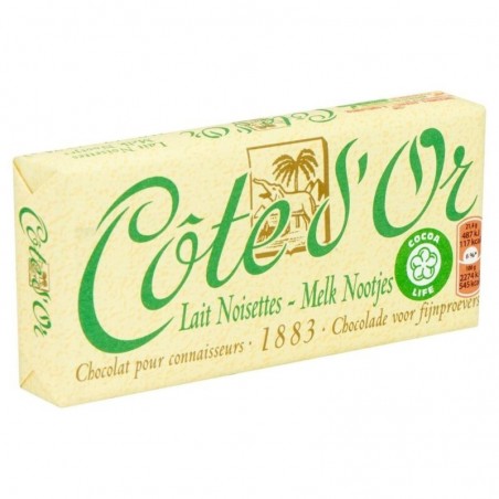 Tablette chocolat lait - noisettes 24 x 150gr