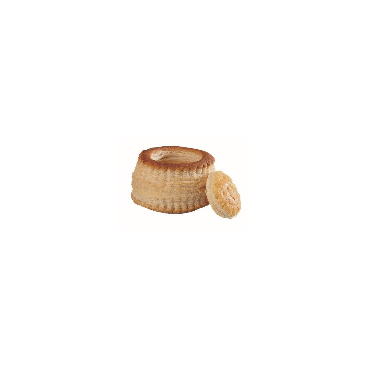 PRUVE EMPTY VOL AU VENT OF 8CM 60 PIECES  BOX