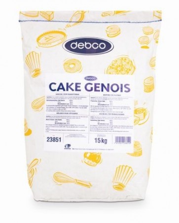 DEBCO CAKE GENOIS MIX VOOR CAKE 15KG  KG