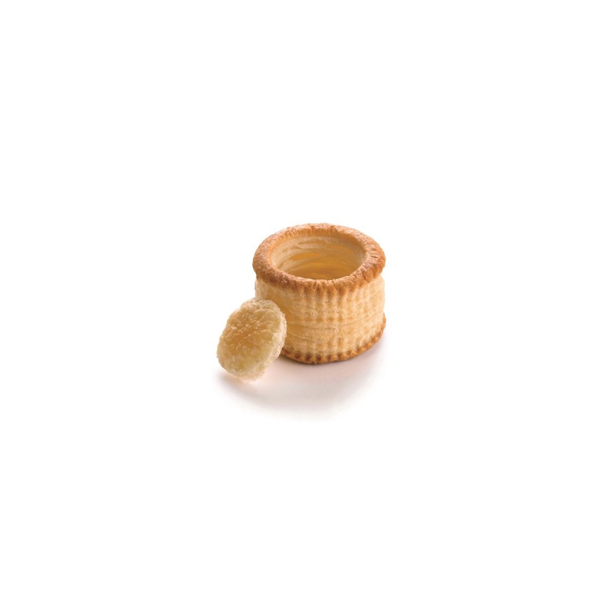 PIDY EMPTY BOUCHEE PUFF PASTRY Ø8CM H4.5CM FIXED HAT 24 PIECES  BOX ON/ORDER