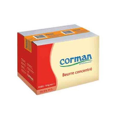 Beurre de laiterie Bio par 10 kg Corman