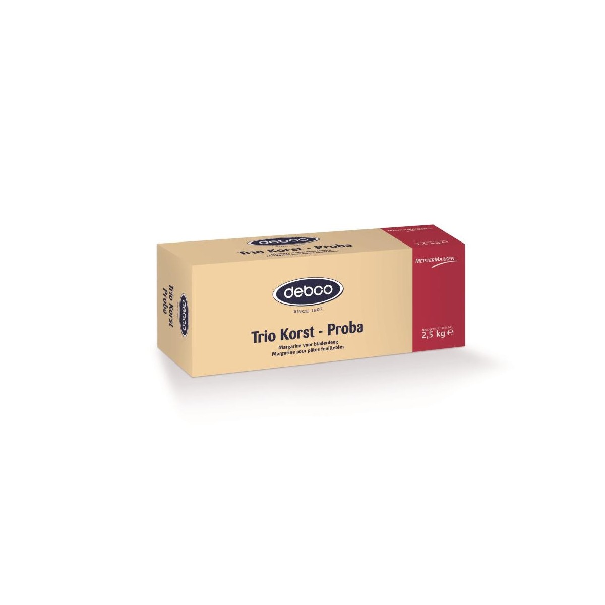 DEBCO MARGARINE PROBA PATE FEUILLETEE 2,5KG