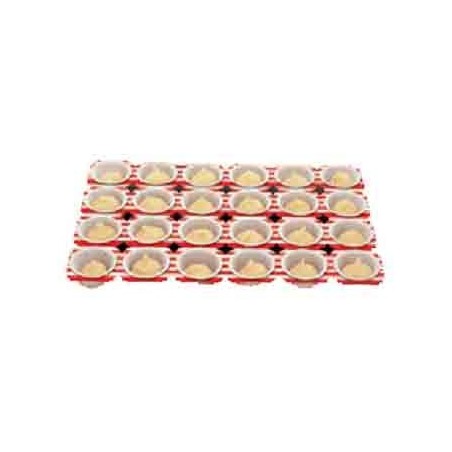 BAKING MOULD PAPER FOR 24 MUFFINS 50X36CM FOST+INCLUDED 3000P  BOX