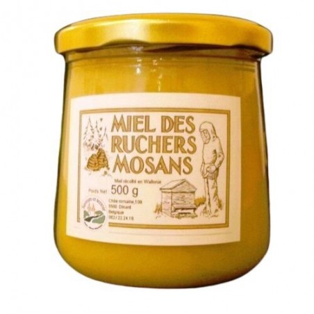 SOLID HONEY FROM THE MOSAN APIARIES 12 X 500GR  JAR
