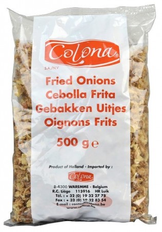 COLONA OIGNONS FRITS 500GR
