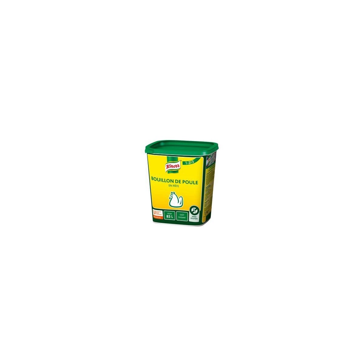 KNORR KIPPENBOUILLON IN PASTA 1,5 KG  DOOS