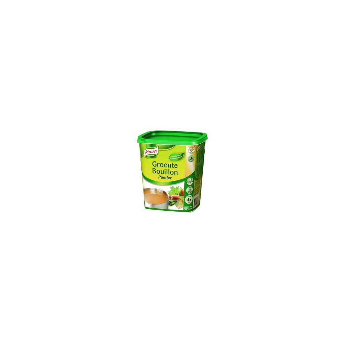 KNORR GROENTEBOUILLON POEDER 900GR  DOOS