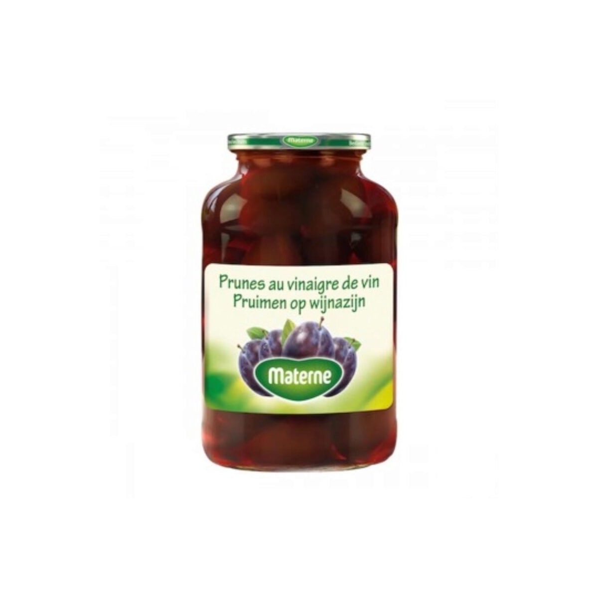 MATERNE PRUNES ENTIERES AU VINAIGRE  10 X 700GR