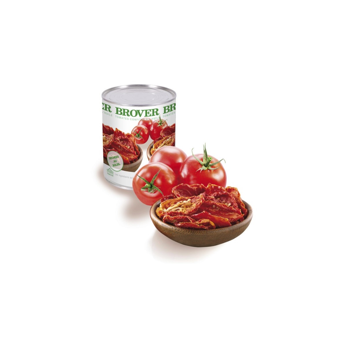 BROVER TOMATES SECHEES CONFITES HUILE 12 X 1 KG