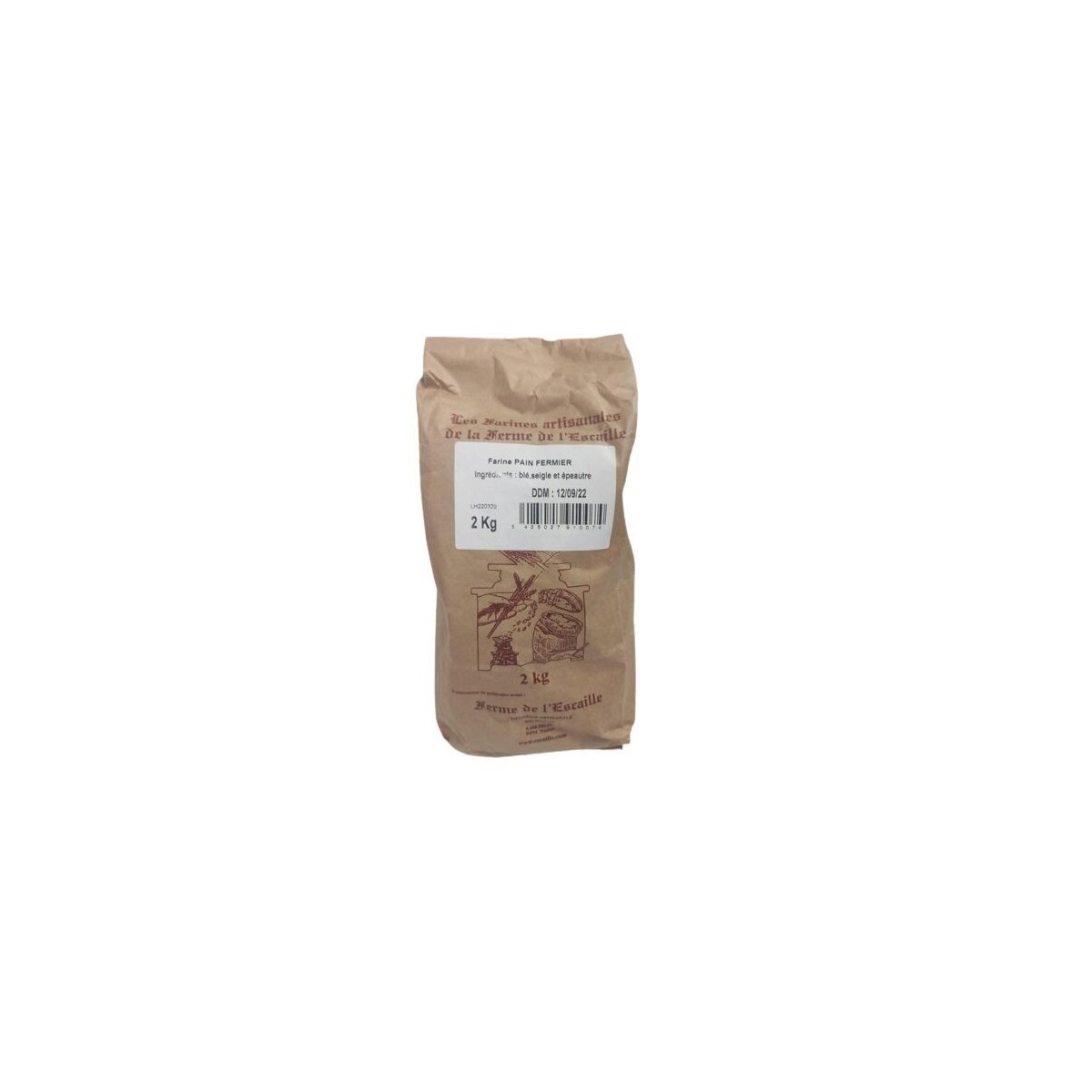 FARINE PAIN FERMIER FERME L ESCAILLE 2KG