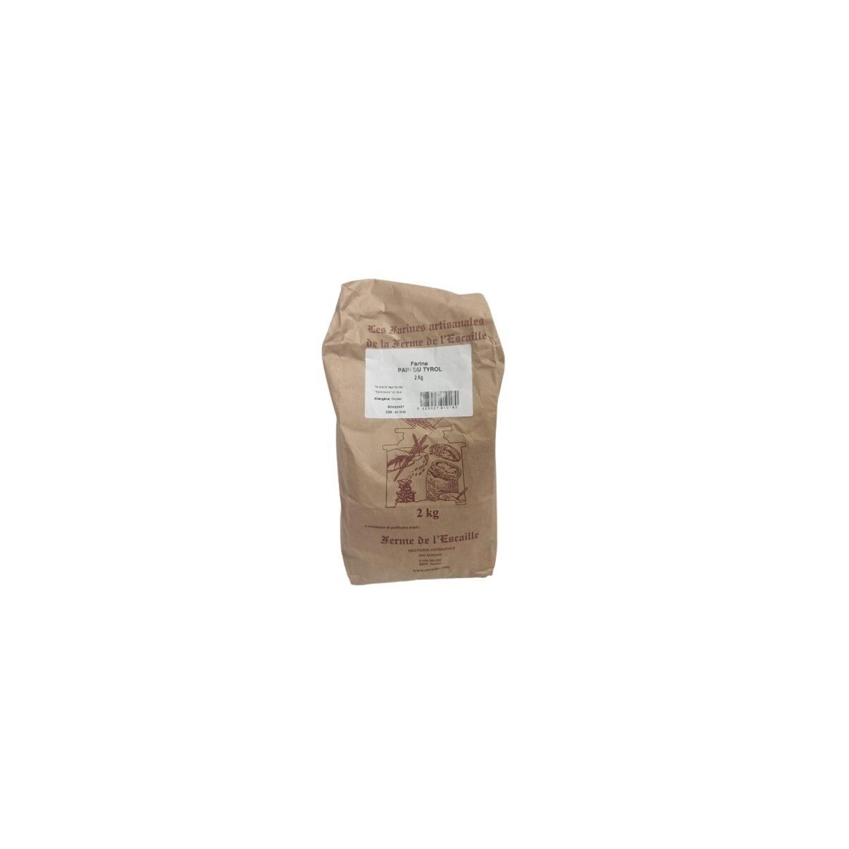 FARINE PAIN TYROL FERME L ESCAILLE 2KG