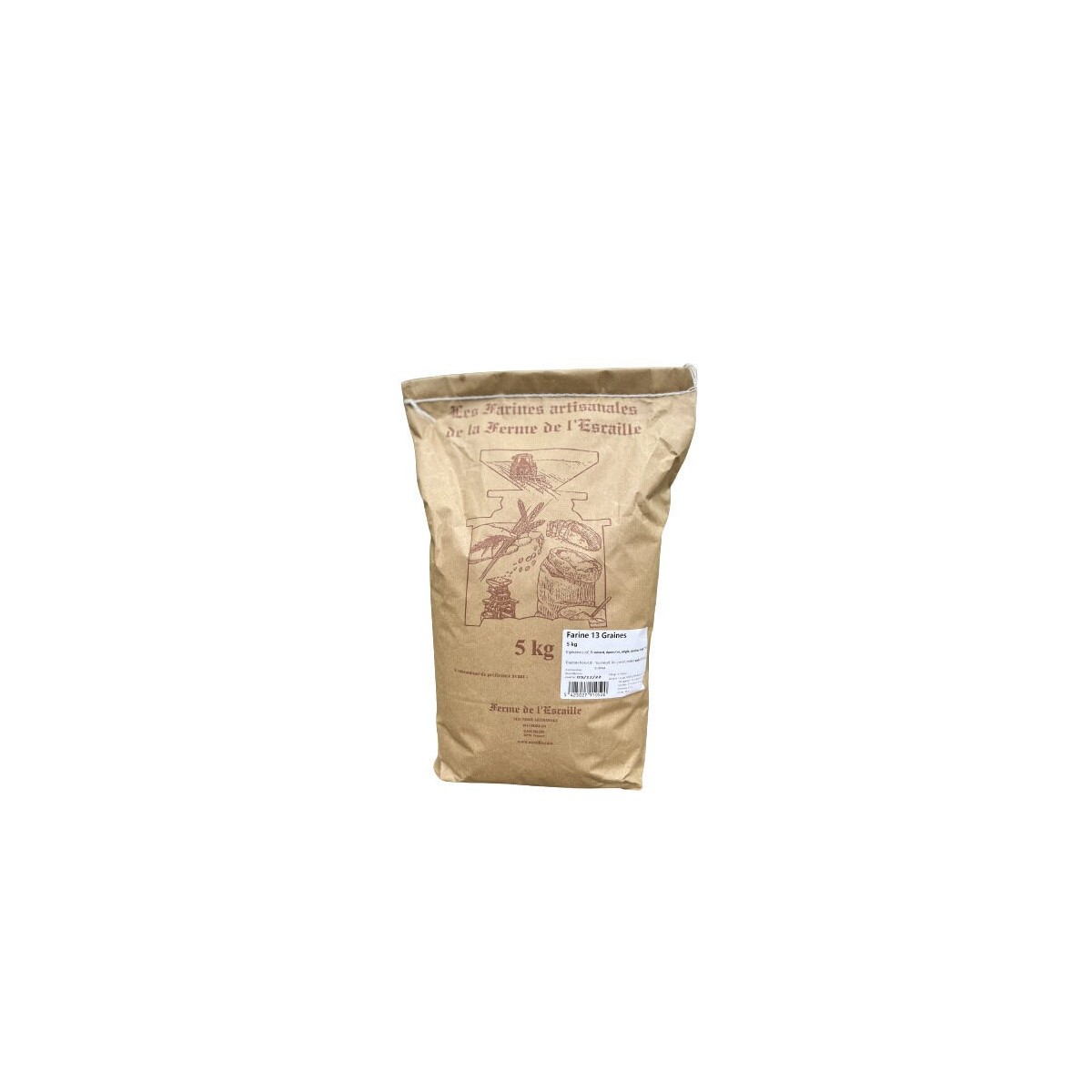 FLOUR 13 SEEDS 5KG FERME DE L'ESCAILLE  BAG ON/ORDER