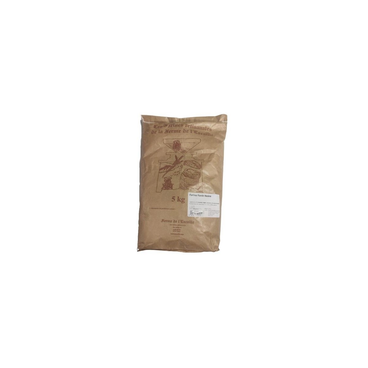 BLACK DRILL FLOUR 5KG FERME DE L'ESCAILLE  BAG