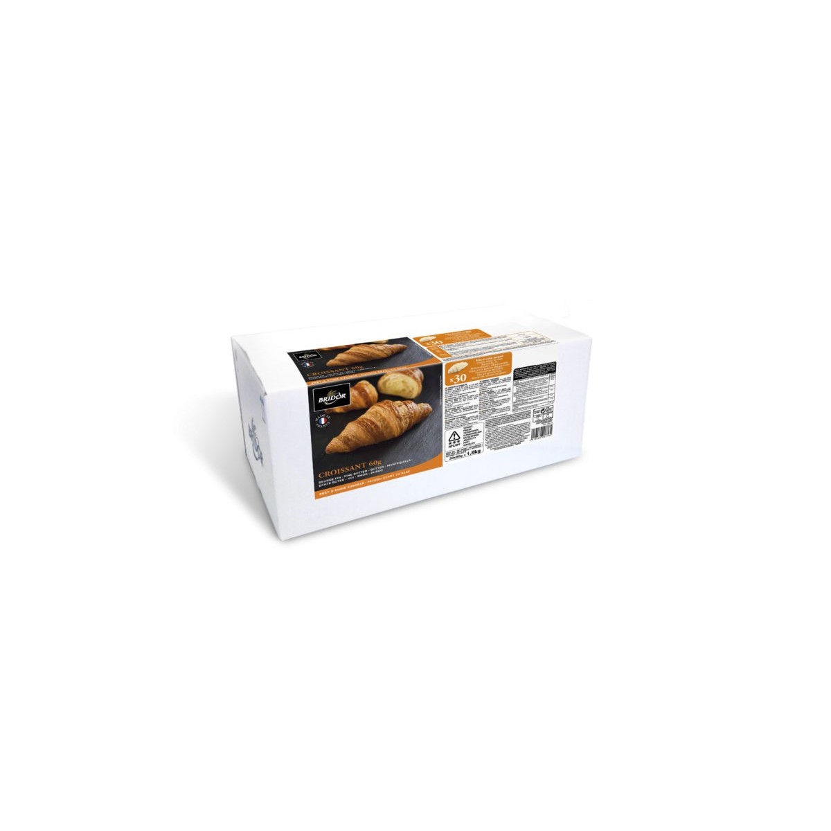 BRIDOR 30936  CROISSANT  MINIPACKS PAC 30X60G