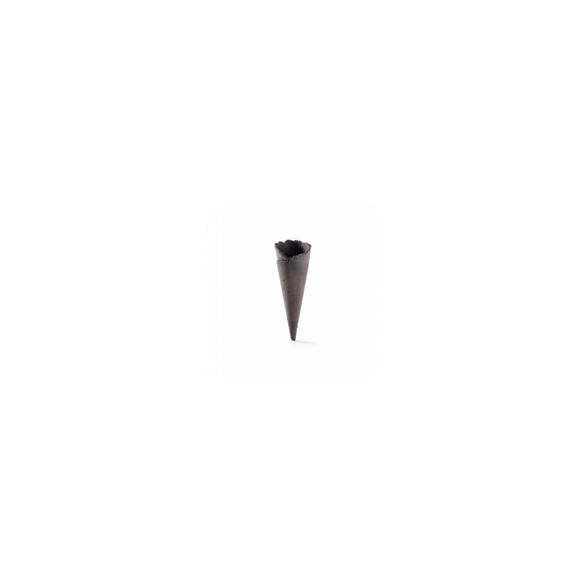 PIDY MINI CONE CHARBON + ENROBAGE  24 PCES (+ SUPPORT  2 X 12 PCES)
