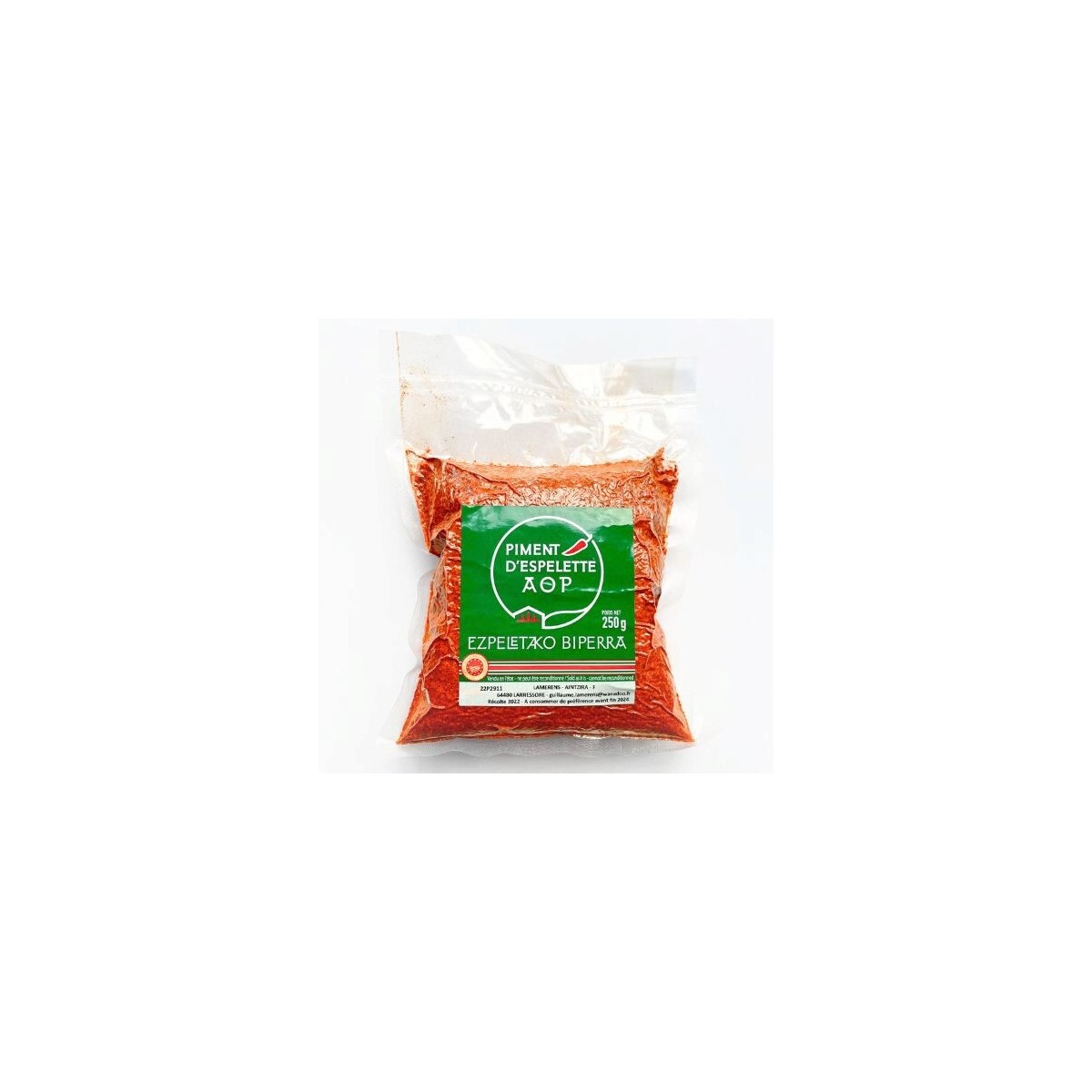 ISFI PIMENT D ESPELETTE POUDRE 250GR