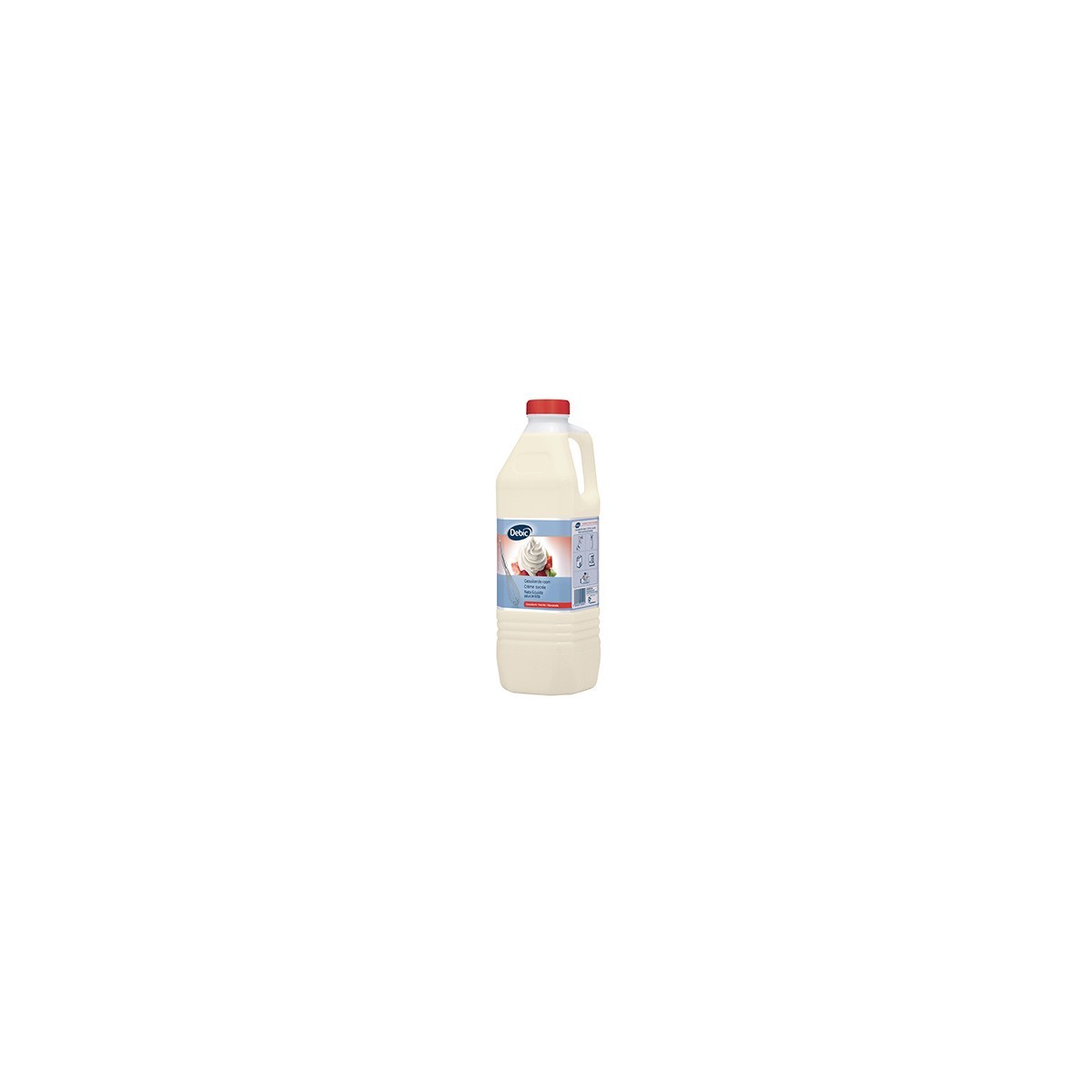 DEBIC CREME FRAICHE 35%  SUCREE  UHT 2L