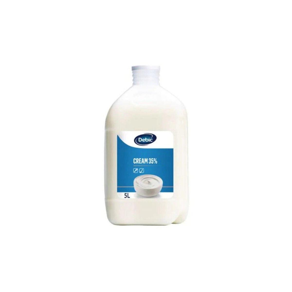 DEBIC ONGESUIKERDE ROOM 35% UHT 3X5L  LITER