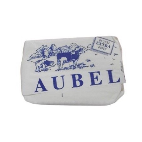 UNSALTED SWEET BUTTER AUBEL BOX OF 20 X 500GR  PACKAGE