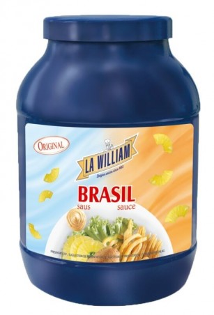 LA WILLIAM BRAZIL SAUCE 3 X 3L  JAR