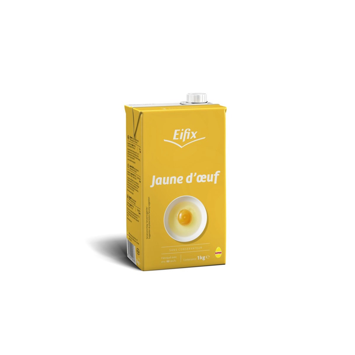 EIPRO YOLK LIQUID EGG  12 X 1L  LITER